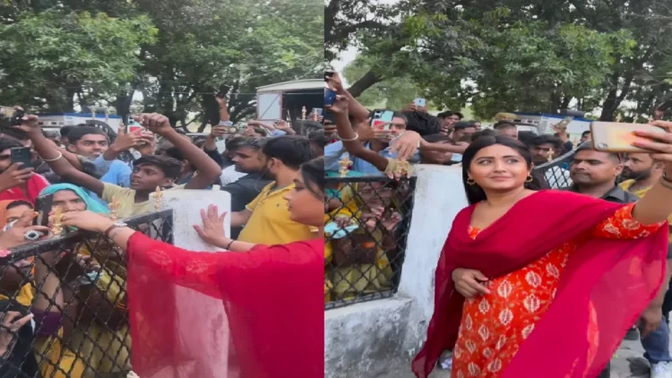 Fans went to fans to see a glimpse of Kajal Raghavani, the actress won the heart with one work