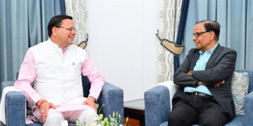 Finance Commission team visit Uttarakhand, meet CM Dhami