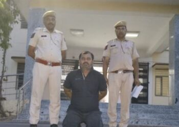 Firing was done by waving arms on DJ, police did the accused, pistol also recovered