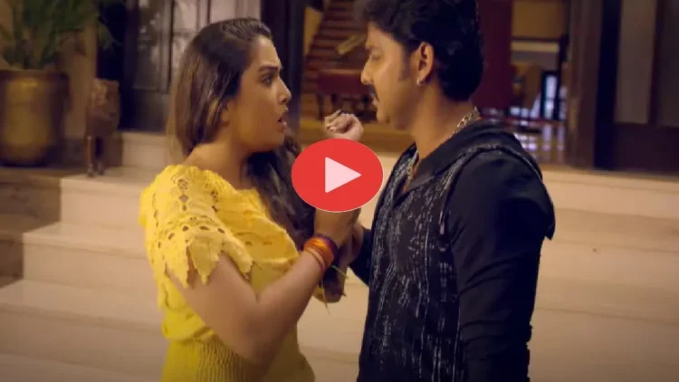 First wrangling..Pyar and then action, see Pawan Singh and Amrapali Dubey's film Sher Singh in free