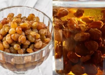 For which organ is raisins water beneficial? Drink daily and make the body steely