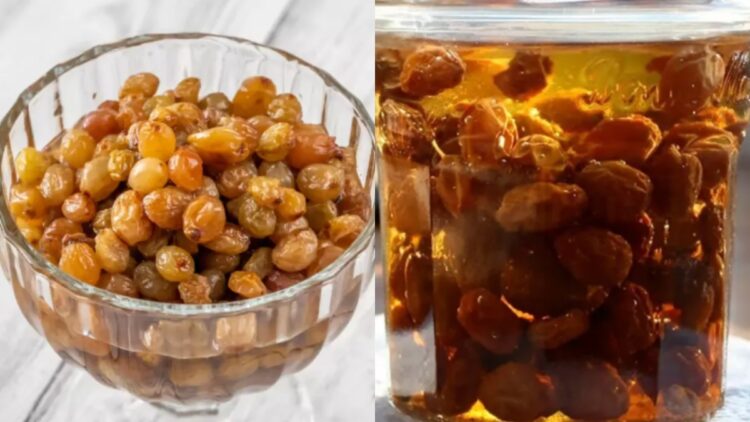 For which organ is raisins water beneficial? Drink daily and make the body steely