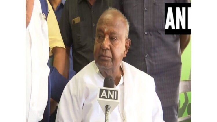 Former Prime Minister Deve Gowda appreciated India's "mature and restrained" military reaction on the Pahalgam attack