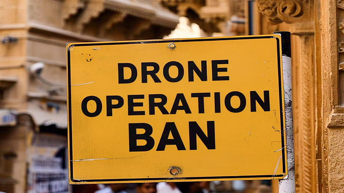 Full ban on drone operation in the district in Jaisalmer, wedding ceremonies also banned due to security reasons
