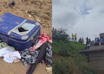 Girl's body found in blue suitcase, feared to throw away from the moving train after murder
