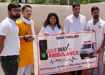 Give the path to ambulance, grand event of public awareness rally