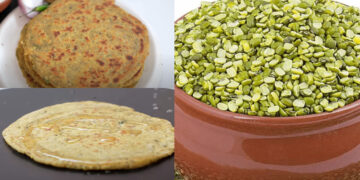 Green moong dal crispy parathas will become so crispy that I will feel like eating again and again