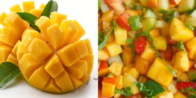 Have you ever eaten a spicy chaat made of mangoes, heart will be happy as soon as you taste a sour-sweet dish