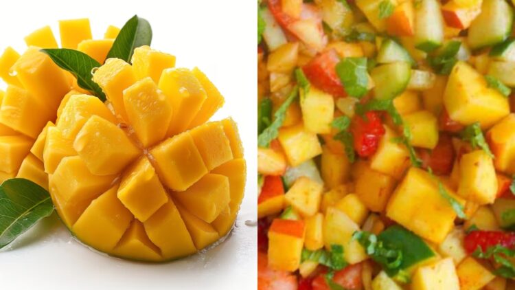 Have you ever eaten a spicy chaat made of mangoes, heart will be happy as soon as you taste a sour-sweet dish