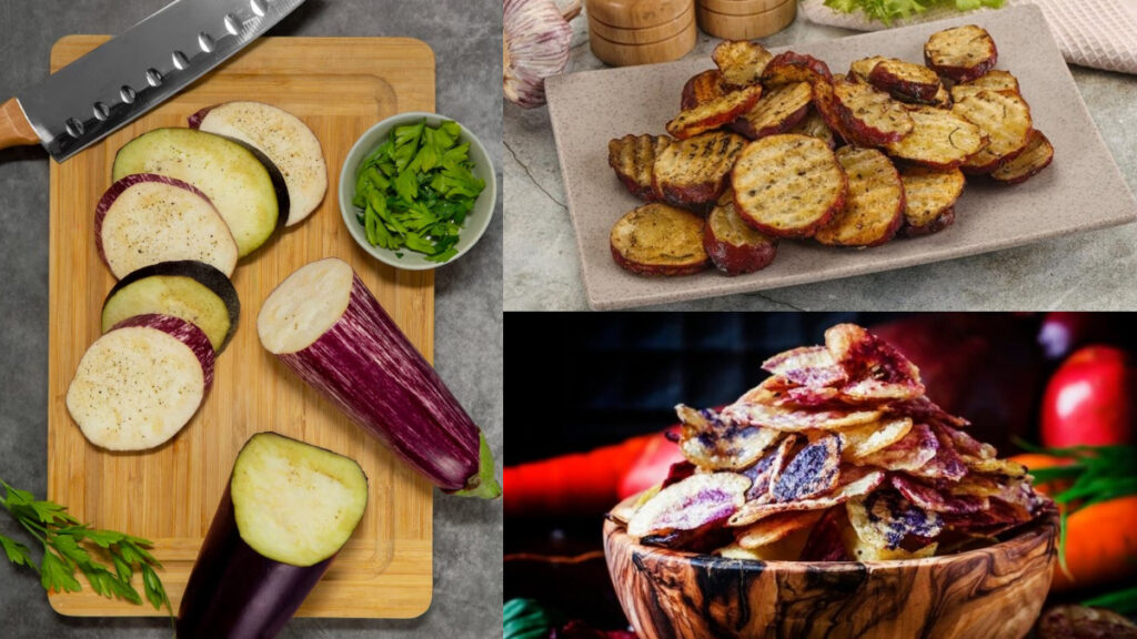 Have you tried brinjal chips, once you eat children or all will become fans