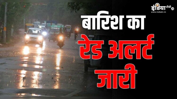 Heavy rain warning in Kerala, red alert issued in four districts