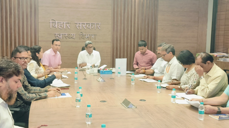 High level meeting to review Kovid -19 in Bihar, Health Department said - 'No need to panic'