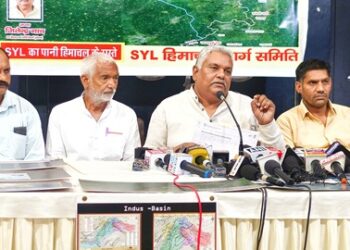Himachal Road for SYL: Awareness campaign in Haryana, preparations to pressurize the center