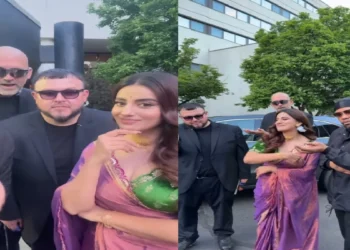 In America, Akshara Singh has fun with foreign people, danced to Bihari songs