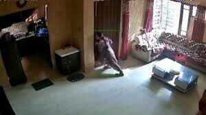 In Amritsar, Punjab, a brave woman stopped three robbers from entering the house, video went viral
