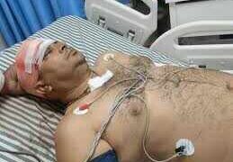 In Jaipur, the sarpanch was beaten with sticks with sticks, learn in the video, came to remove the occupation of the land