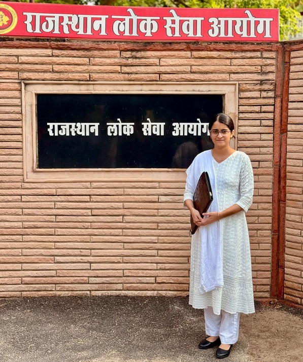 In the Law Creator Examination, Churu's Nomika is third and Jasmine ranks fifth rank