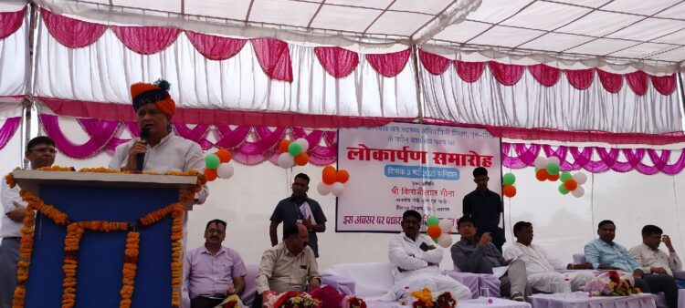Inauguration of Water Supply Department Office in Dausa, Cabinet Minister Kirori Lal Meena said - Now no leakage, farmers will get full benefit