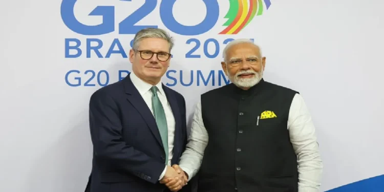 India-Uk Agree on Free Trade Agreement: Consent on Free Trade Agreement between India and Britain, PM Narendra Modi said historical achievement, Free Trade Agreement Between India and Britain, PM Narendra Modi said history