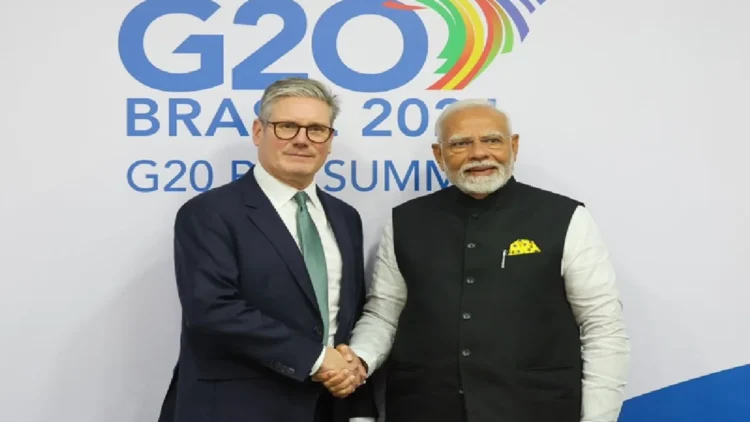 India-Uk Agree on Free Trade Agreement: Consent on Free Trade Agreement between India and Britain, PM Narendra Modi said historical achievement, Free Trade Agreement Between India and Britain, PM Narendra Modi said history