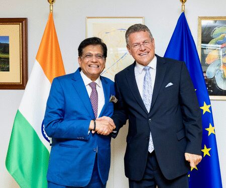 India and European Union agreed to sign a free trade agreement by the end of 2025