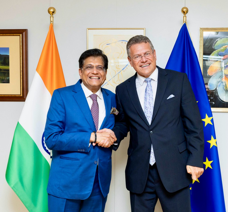 India and European Union agreed to sign a free trade agreement by the end of 2025