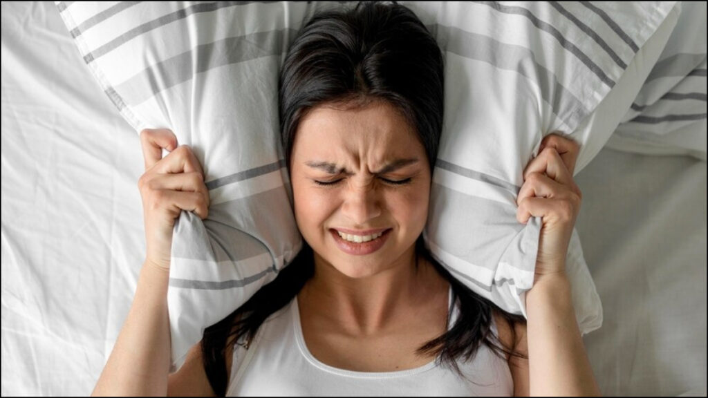 Irritability remains throughout the day due to not being able to sleep at night