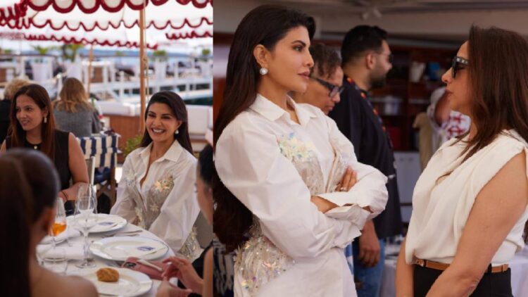 Jacqueline took part in special segment at Cannes Film Festival