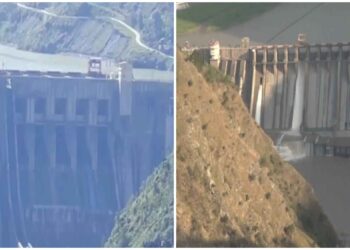 Jammu and Kashmir: All gates of Baghlihar Dam closed on Chenab River, a gate of Salal Dam opened
