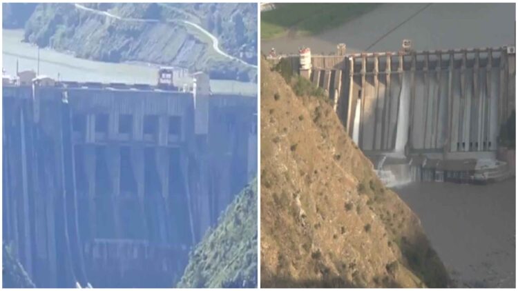Jammu and Kashmir: All gates of Baghlihar Dam closed on Chenab River, a gate of Salal Dam opened