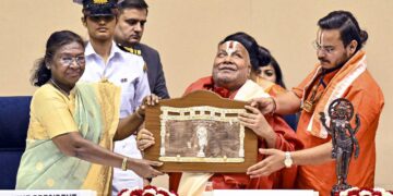 Jnanpith Award to Sanskrit scholar Rambhadracharya and lyricist Gulzar