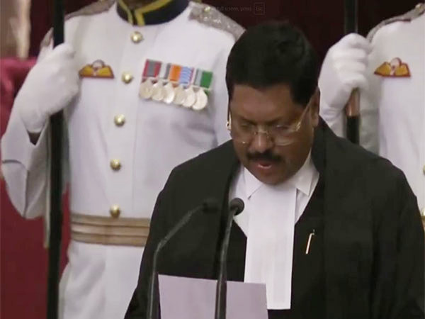 Justice BR Gavai, who became the new Chief Justice of India, President Murmu administered the oath