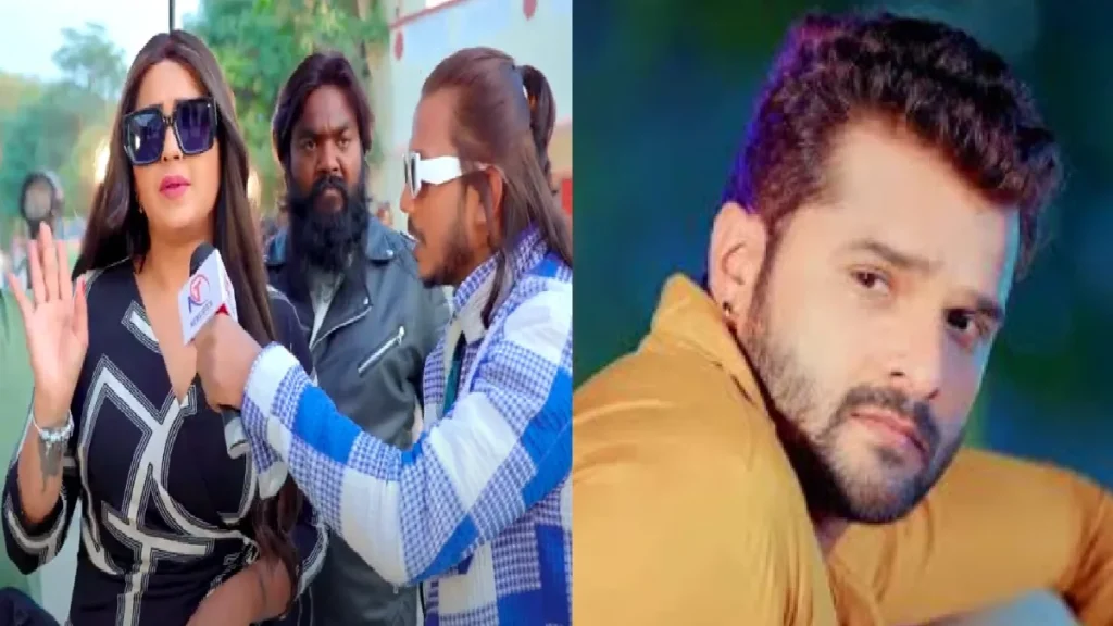 Kajal Raghavani released the song while giving a befitting reply to Khesari Lal Yadav, said- scam does