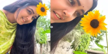 Kajal Raghwani seen in Chandramukhi's avatar, wanderful with flower