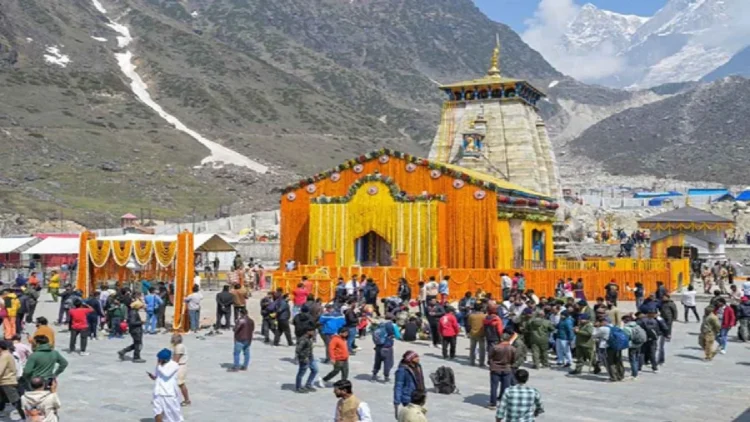 Kedarnath Dham Doors Will Open Tomorrow: Panchmukhi Chal Vigraha Doli reached Kedarnath Dham, tomorrow the temple's doors, panchmukhi chal vigraha doli reacted kedarnath dham, the temple doors will open tomorrow