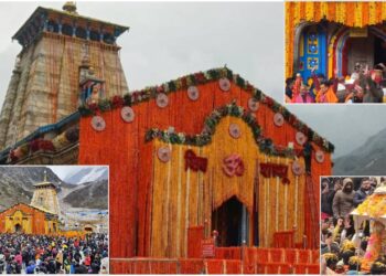 Kedarnath Kapat Khule | Uttarakhand Kedarnath Registration | CM Dhami in Rudraprayag | Kedarnath: The doors of Kedarnath Dham, open with chanting, do Baba in adorable photos. News Track in Hindi
