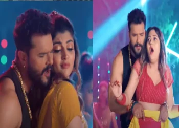 Khesari Lal Yadav took a romance with not one but two heroines with a gun in his hand, see a new song