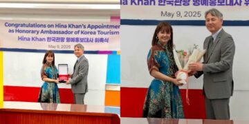 Korea made the actress Honrary ambassador, heroine rose happily