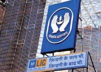 LIC's new business premium increased by about 10 percent in April