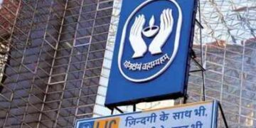 LIC's new business premium increased by about 10 percent in April