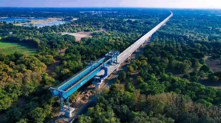 Large work of the country's first 300 km bullet train completed. The vialect is all ready.
