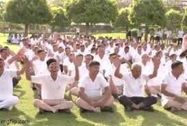 Laughter Yoga organized in Jaipur Commissionerate, know traffic, police station and line policemen in the video