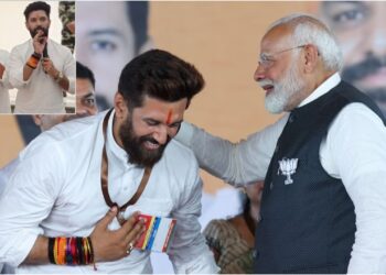 Ljp Ramvilas Chirag Paswan Asked For Seat Sharing to Nda for Assembly Election | Brother in law Arun Bharti takes stand | Bihar Politics | Chirag started bargaining from NDA! Brother-in-law raised voice; New moves of politics in front of BJP. News Track in Hindi