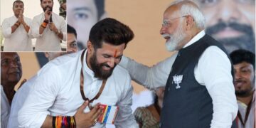 Ljp Ramvilas Chirag Paswan Asked For Seat Sharing to Nda for Assembly Election | Brother in law Arun Bharti takes stand | Bihar Politics | Chirag started bargaining from NDA! Brother-in-law raised voice; New moves of politics in front of BJP. News Track in Hindi