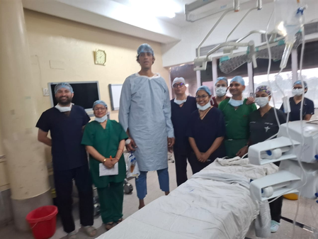 पीजीआईएमईआर में पिट्यूटरी ट्यूमर के इलाज के लिए ‘सबसे लंबे आदमी’ की सर्जरी की गई