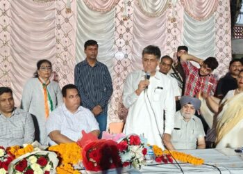 MP Manish Tiwari inaugurated CCTV cameras in Ramdarbar
