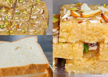 Make delicious granular barfi with bread, taste that no one will be identified