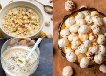 Make taste -rich smoothie, weak bones will be filled with calcium -rich makhana