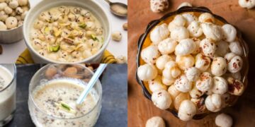 Make taste -rich smoothie, weak bones will be filled with calcium -rich makhana