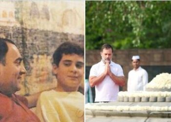 Mallikarjun Kharge, Rahul and many Congress leaders paid tribute to Rajiv Gandhi's death anniversary